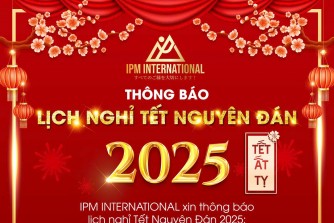 THÔNG BÁO LỊCH NGHỈ TẾT NGUYÊN ĐÁN 2025